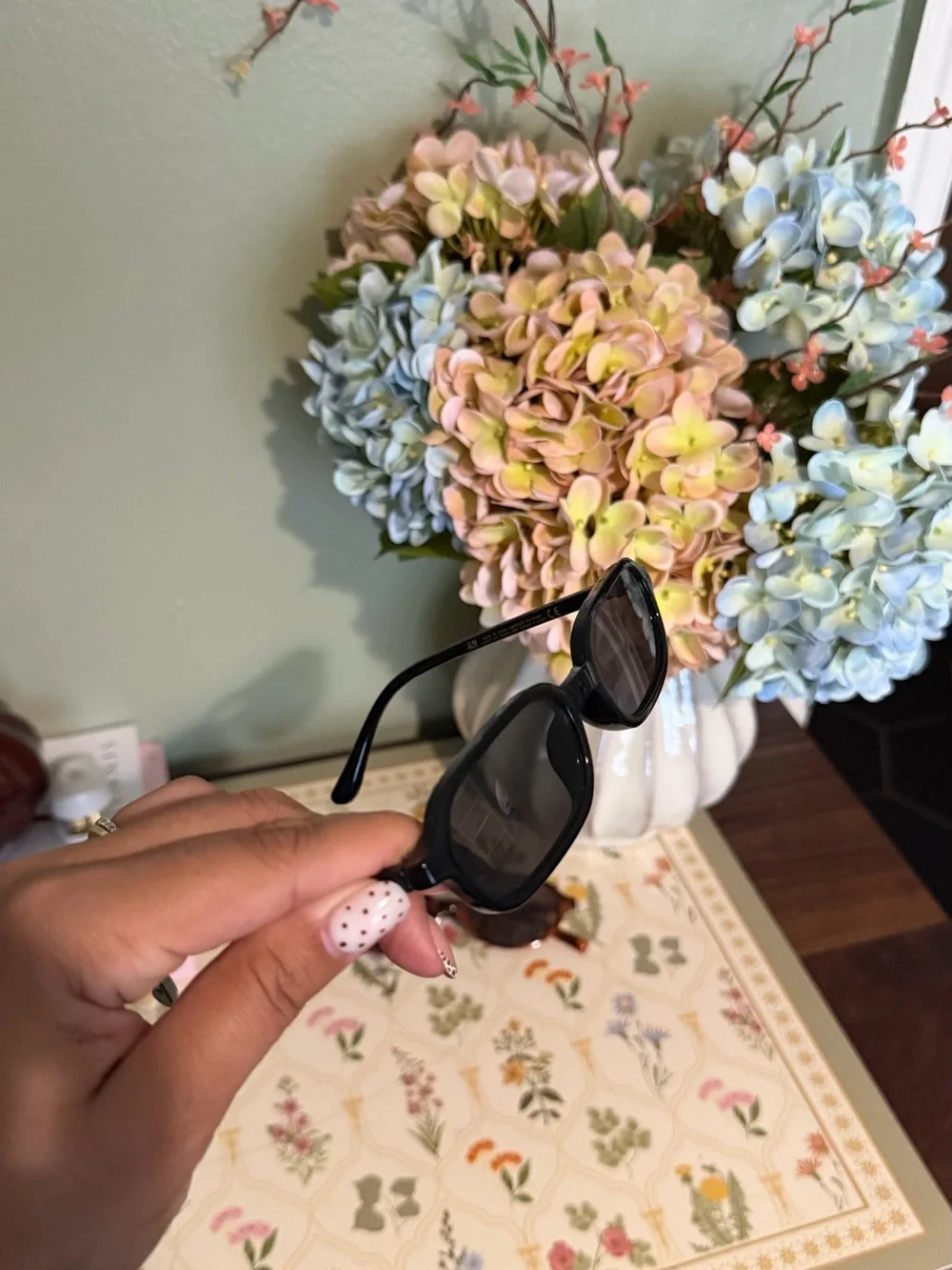 H&M Brown and Black Women's Oval & Rectangular Glasses Set